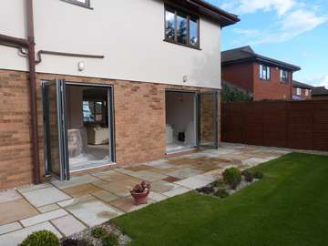 Mr D. : Chester : Installtion of Centor C1 Triple Glazed Bi Folding doors complete with there new hidden wheel tracking Example of aluminium triple glazed bi-fold doors. Aluminium bi-fold doors near Macclesfield SK11. Alumnus doors with 44mm triple glazing near Alderly Edge SK9. Aluminium Bi-fold doors near Wirral CH48 CH60. Alumnus Bi-fold doors triple glazed Liverpool Formby L37 near South Port PR8 Bi-fold doors near Crosby L23